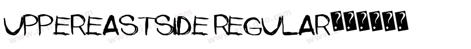 UpperEastSide Regular字体转换